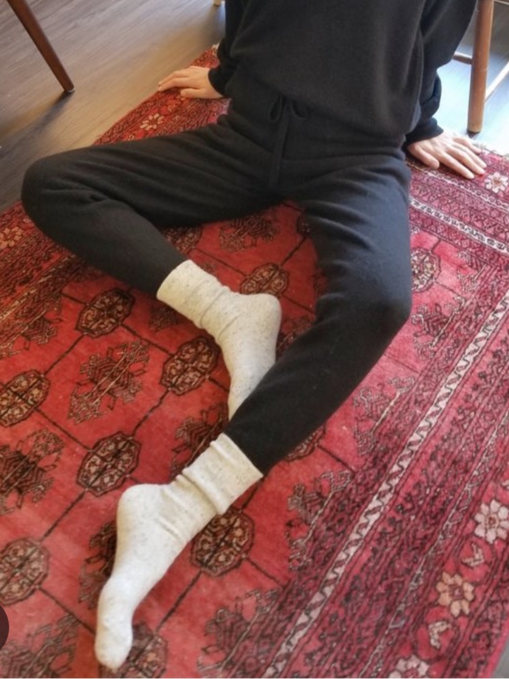 Le Bon Shoppe//Ebony Cashmere Sweater Pants